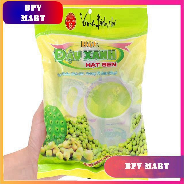 Bột đậu xanh hạt sen Bích Chi bịch 350g| SỮA ĂN SÁNG| BÁNH ĂN SÁNG| BÁNH | BỘT DINH DƯỠNG - BPMart - BPV Mart