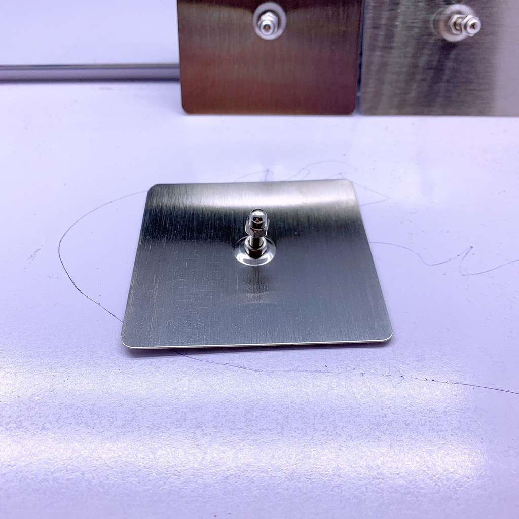 Miếng dán thanh chắn giường cho bé bằng inox, miếng dán tường siêu chắc