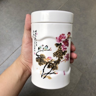 Hủ đựng trà gốm sứ cao cấp