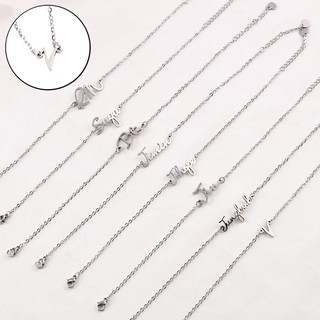 Vòng tay bằng thép không gỉ phong cách Jimin V BTS