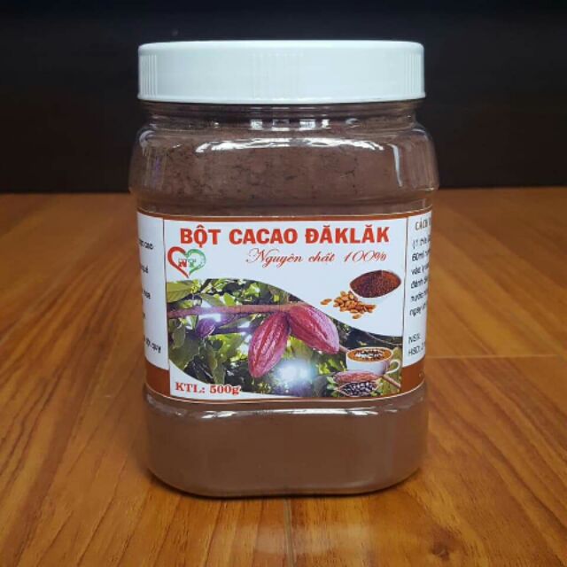 Bột ca cao nguyên chất ( hộp 500g )