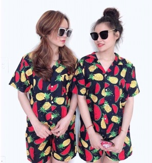 Đồ Bộ Hoạ Tiết chuối