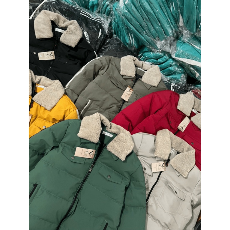 Áo Khoác Phao Nam Cổ Bẻ Chần Bông Siêu Ấm - CLITUS FASHION