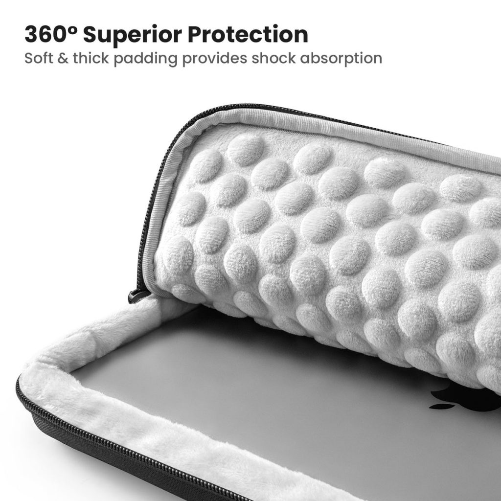Túi Chống Sốc Tomtoc USA 360 Protective Kèm Túi Phụ Kiện For Macbook 13/14/15/16inch