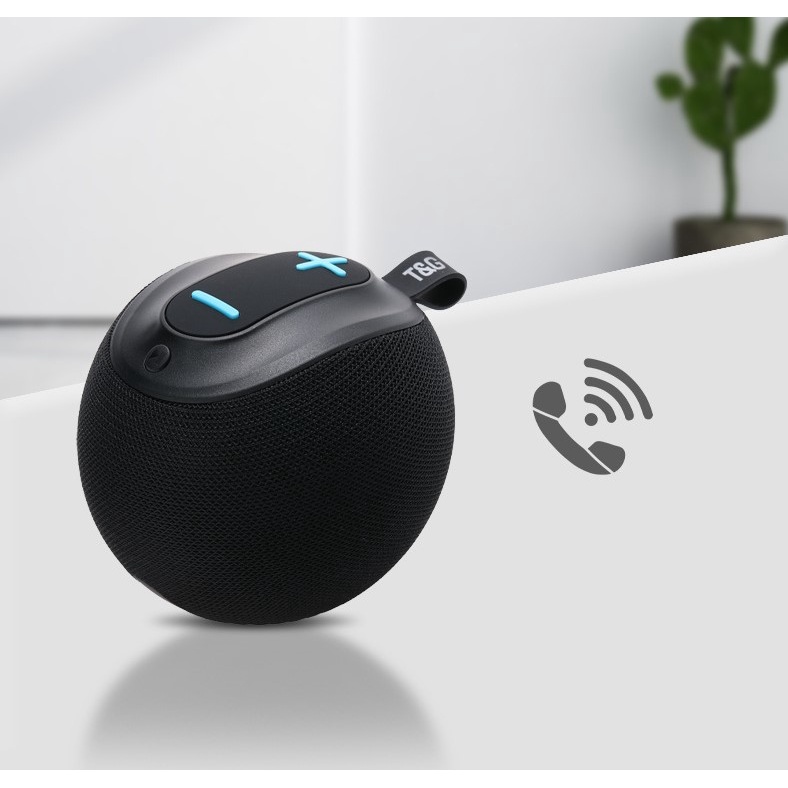 Loa Bluetooth Hình Tròn Không Dây TG623 Âm Bass Mạnh Mẽ Chống Nước Hot Trend 2022