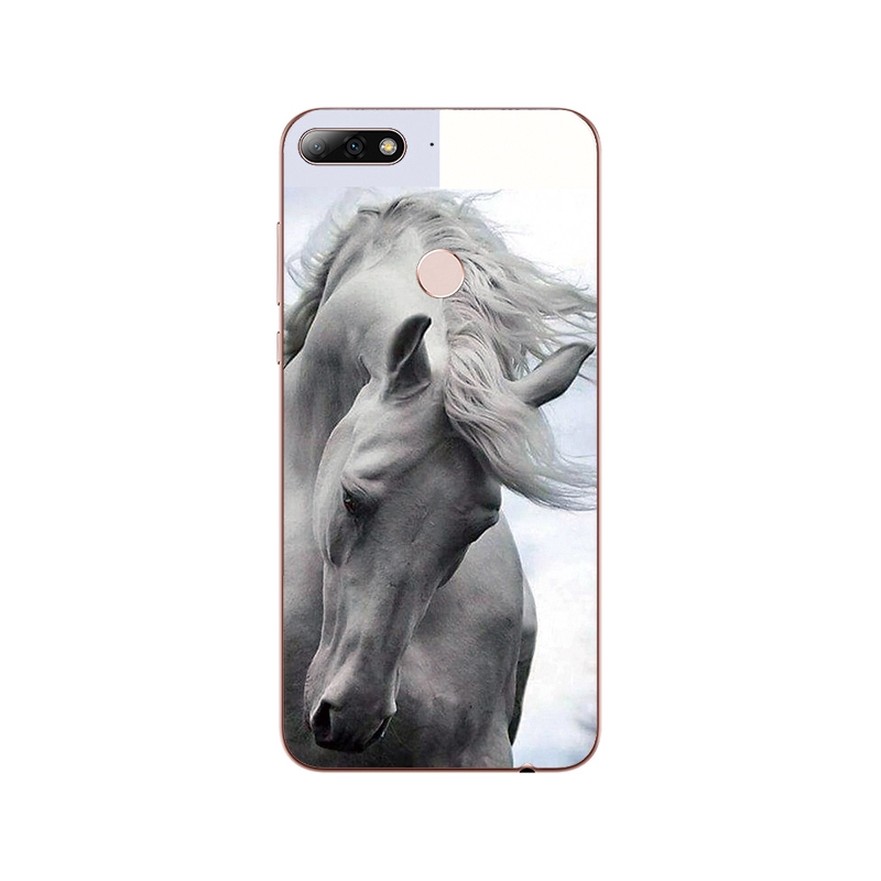 horse unicorn cartoon Phone Case For ZTE Blade V7 V8 Lite Max Mini V9 V10 Vita silicone Cover