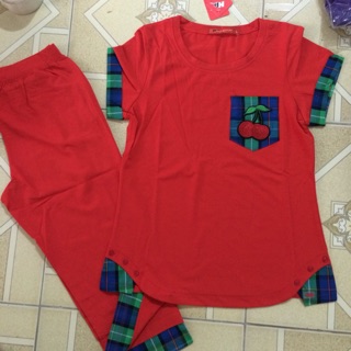 Đồ bộ thun cotton size Xl