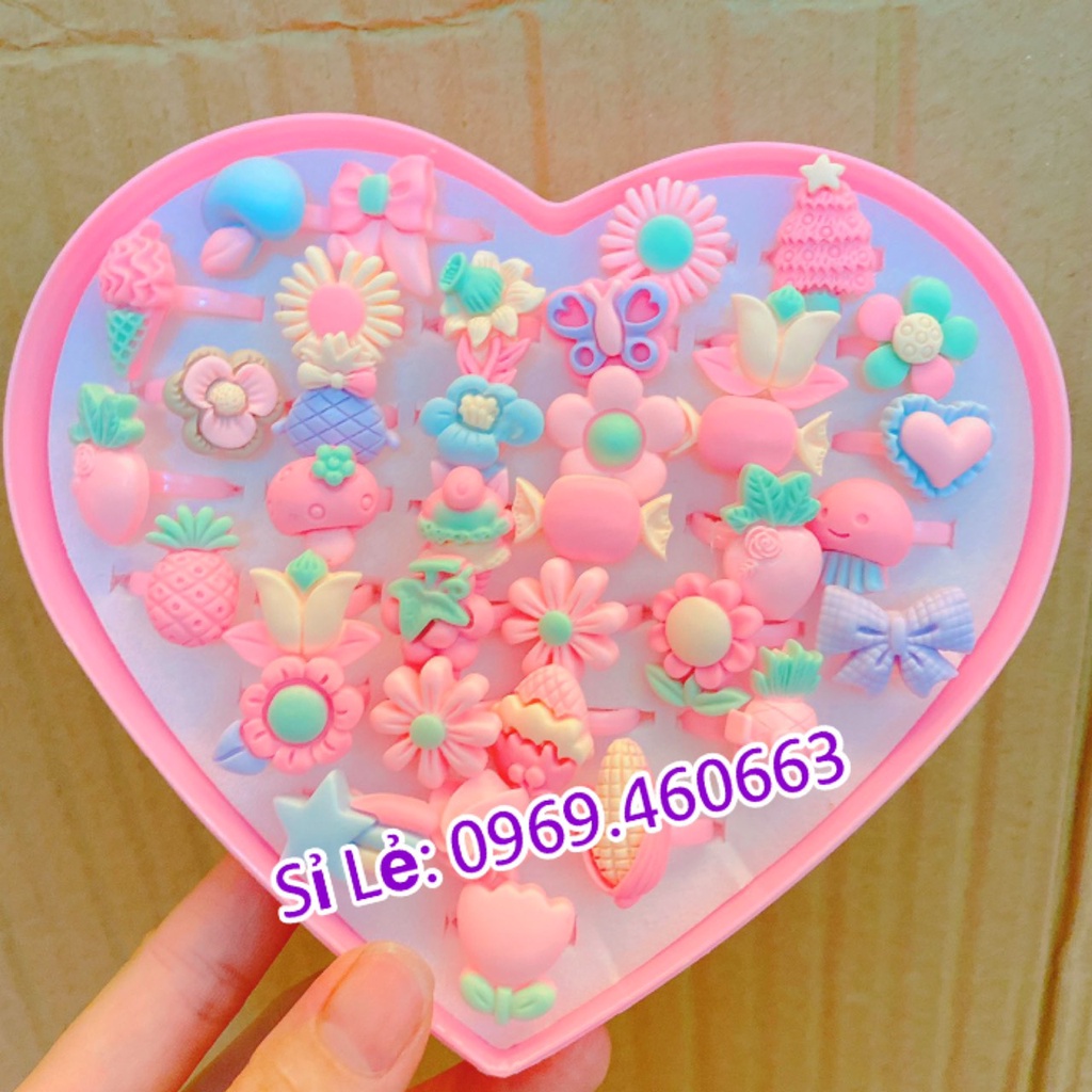 🔥HOT🔥Nhẫn Cho Bé Gái. Đồ Chơi Nhẫn Hoạt Hình, Nhẫn Công Chúa Các Loại Cho Bé Gái Bằng Nhựa