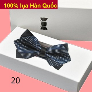 NƠ ĐEO CỔ NAM VẢI LỤA