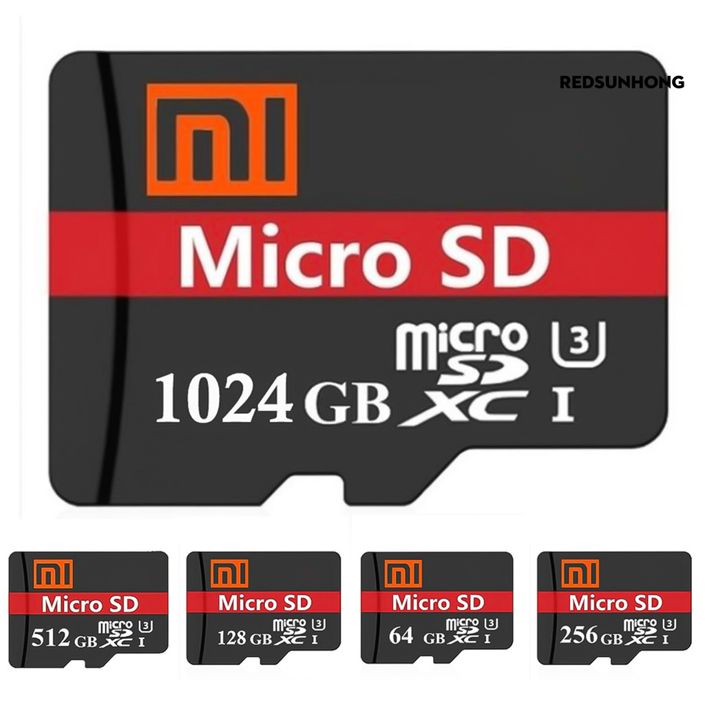 Thẻ Nhớ TF Xiaomi Tốc Độ Cao U3 64/128/256/512GB/1TB Cho Điện Thoại