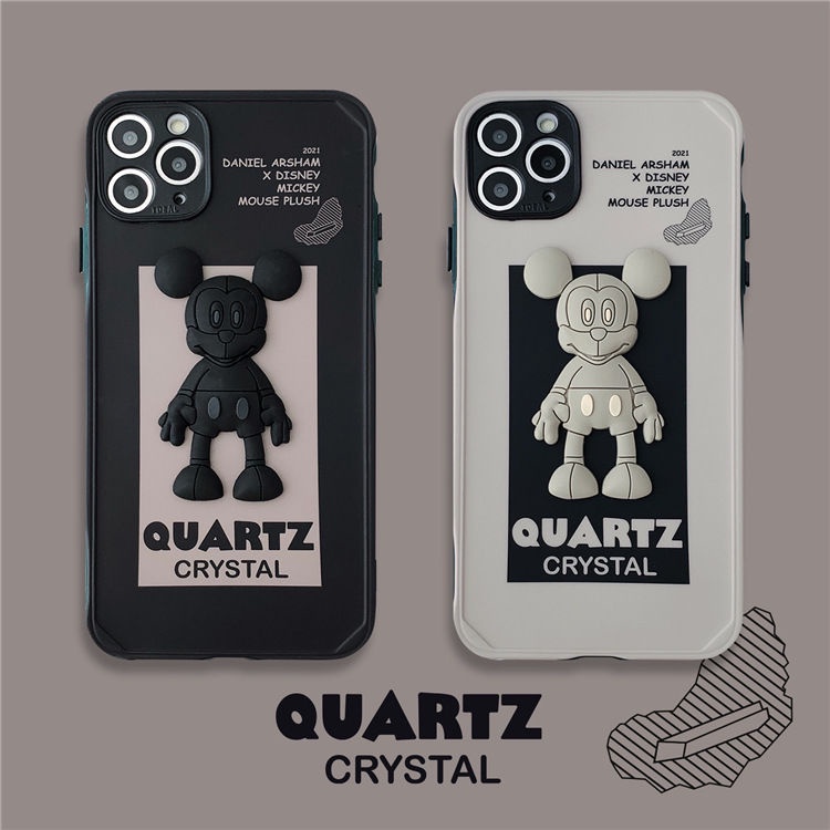 Ốp Điện Thoại Mềm Chống Rơi Họa Tiết Thỏ 3d Cho Iphone 7 8plus Se X Xs Xr Xsmax 12 12promax