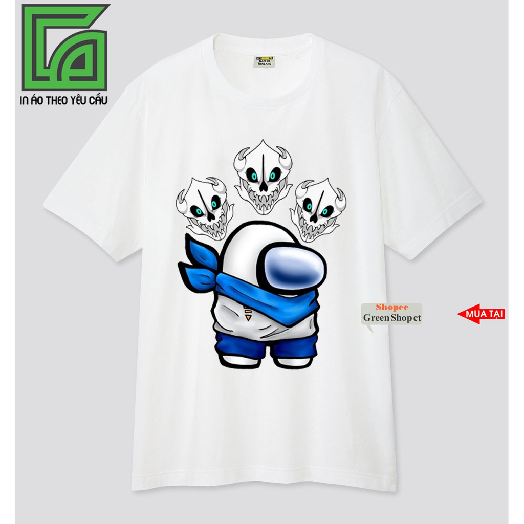 NEW Áo Thun Among Sans Undertale V3 Siêu Ngầu -Có Size Trẻ Em 4 Màu S229