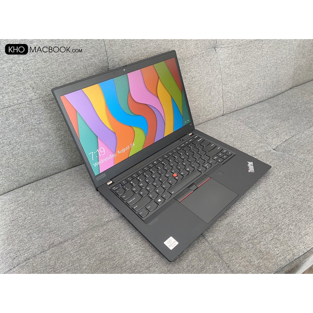 Laptop Lenovo Thinkpad T14 Core i7-10510U l RAM 16G l SSD 256G l Màn 14' FHD   Hàng Mỹ Đẹp 99%