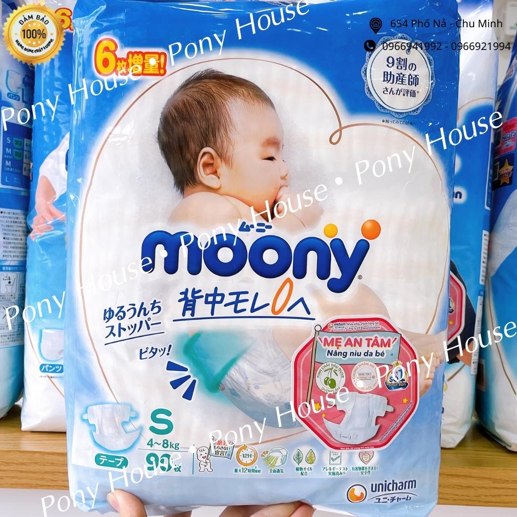 Bỉm Moony Xanh Nhật tã quần/dán NB96,S90,M68,M64,L58,L50boy,L50girl,XL44boy,XL44girl- XXL30Girl,XXL30 boy