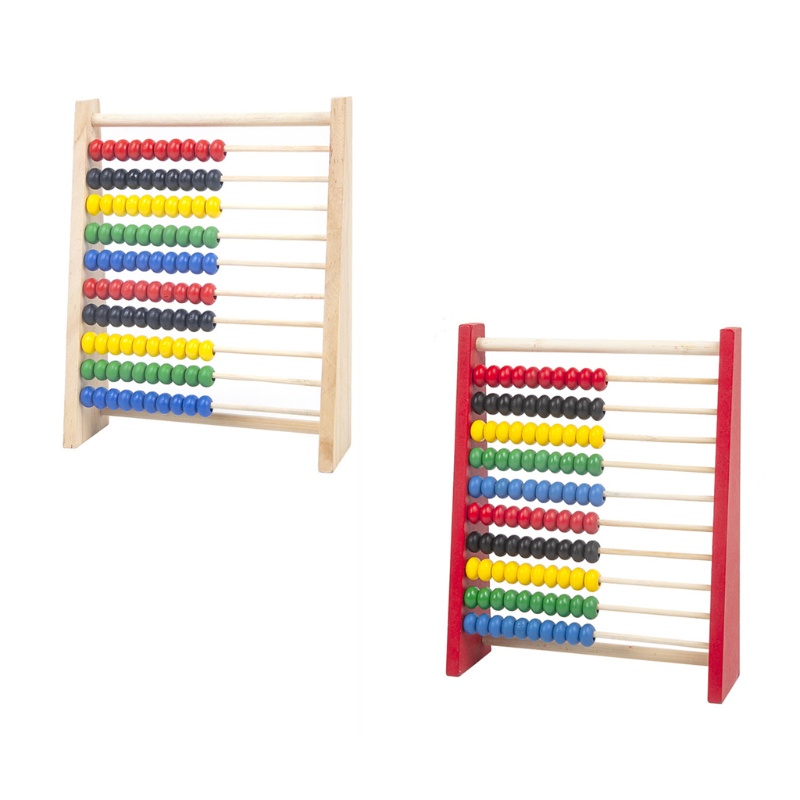Bàn Tính Gỗ Đồ Chơi Cho Bé 3-6 Tuổi