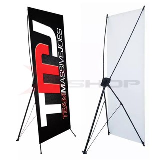 Chân standy chữ X treo banner 80x180cm Xshop Chính hãng