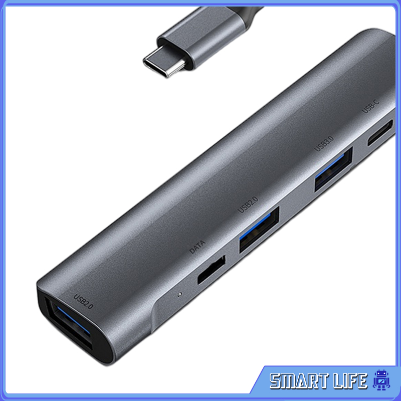 Bộ Chia Cổng Usb 3.0 2.0 60w Pd Cho Macbook Pro Air