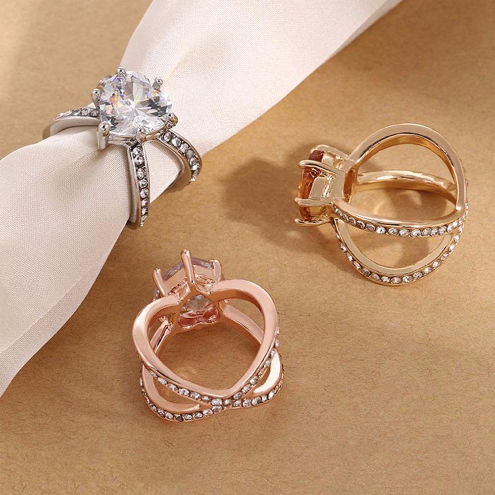 Phụ Kiện Chống Rơi Chuyên Dụng Cho Nữ|Ghim Cài Khăn Choàng Bằng Hợp Kim Hình Trái Tim Đơn Giản Thời Trang Phong Cách Hàn Quốc Cho Nữ