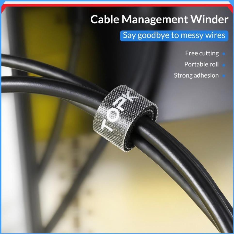 [SALE] Băng Dán Dính Gai Dây Điện-Dây Cáp Đa Năng Cuốn Gọn | BigBuy360 - bigbuy360.vn