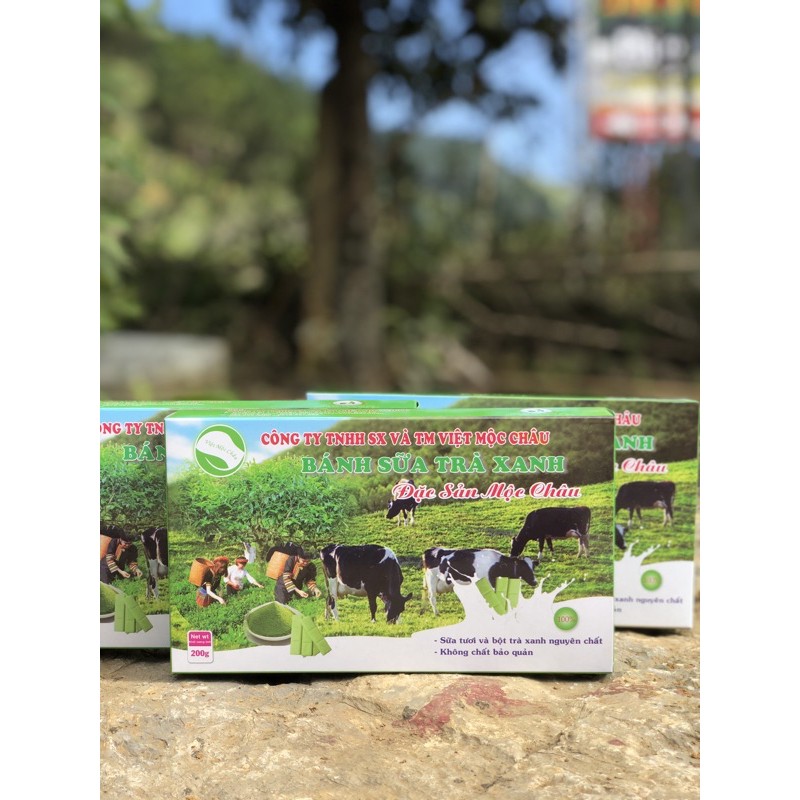 Bánh sữa trà xanh(date mới nhất)