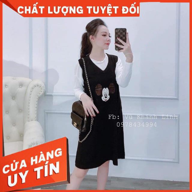 hot!!! YẾM MICKEY 2 MÓN [giá sỉ] bầu bí bon chen