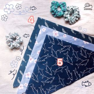 Ốc Sên Shop - Khăn Bandana họa tiết