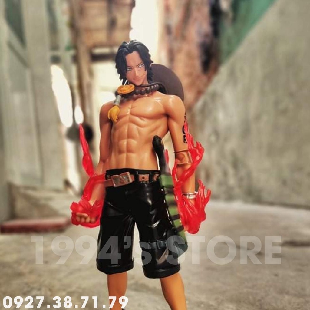 Mô hình Portgas D. Ace anh trai Luffy cao 27cm cực ngầu, cực đẹp - ACE Hỏa Quyền - Mô Hình Figure Vua Hải Tặc ONE PIECE