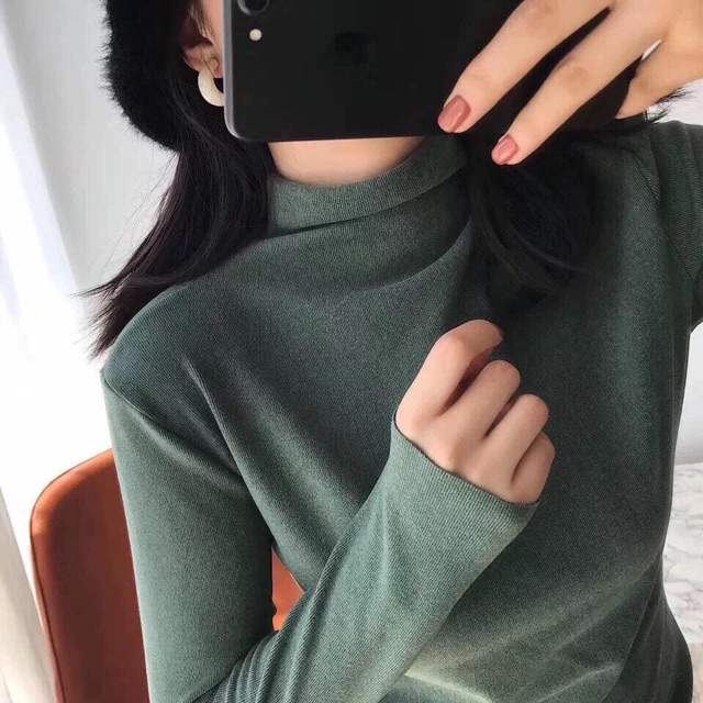 Áo Giữ Nhiệt Cao Cổ MOTIE Chất Đẹp