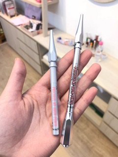 Chì kẻ mày Benefit Cosmetics Precisely My Brown Pencil 12 Hour Wear Bunny Beauty hàng đủ bill