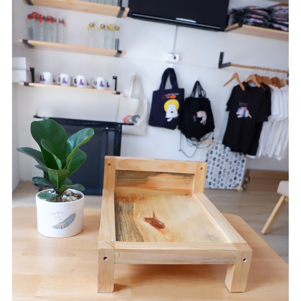 Giường gỗ Basic cho mèo