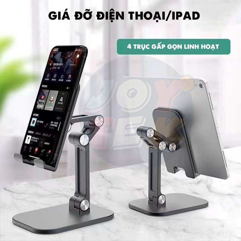 Giá Đỡ Điện Thoại Giá Đỡ Ipad Máy Tính Bảng Cao Cấp Để Bàn Gấp Gọn Dùng Livestream Học Online CYX - có thể thay đổi góc