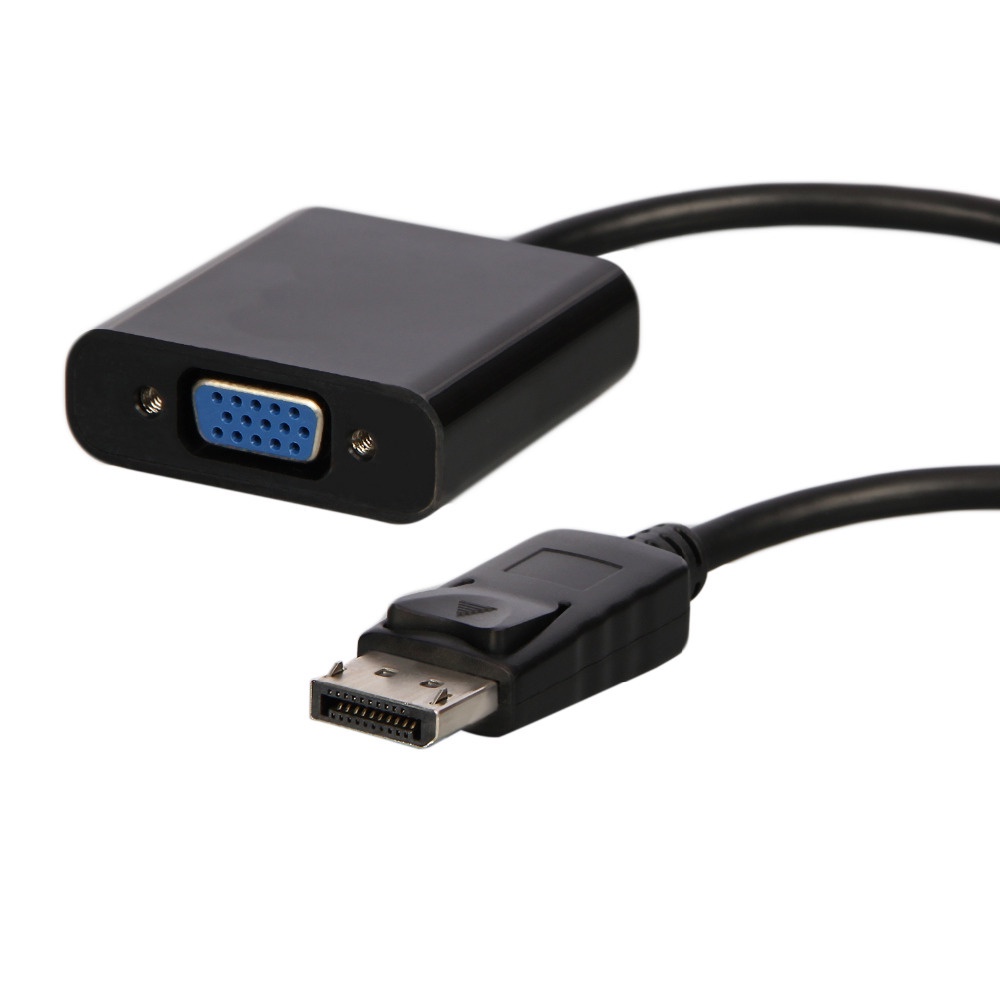 Cáp chuyển đổi tín hiệu Displayport to HDMI / VGA dùng cho laptop, máy tính chất lượng cao.sieuthipkgiare