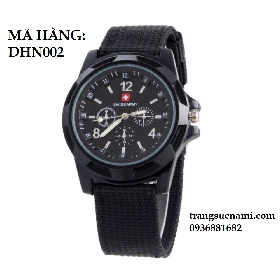 ĐỒNG HỒ DÂY DÙ SWISS ARMY