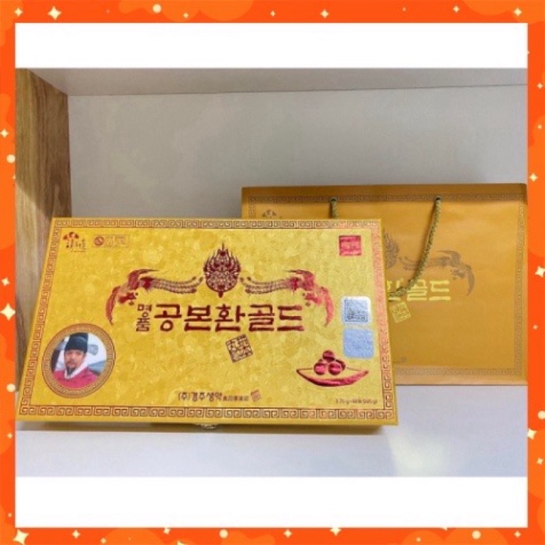 [SỈ TẬN GỐC ] Đông Trùng Hạ Thảo 60 Viên Hộp Gỗ Vàng Hàn Quốc [ Hàng Mới Về ]