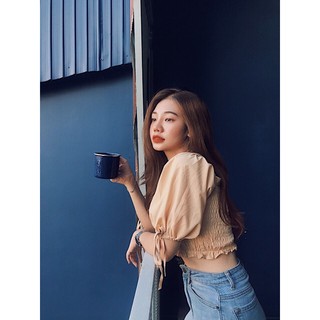 Áo bẹt vai thân chun