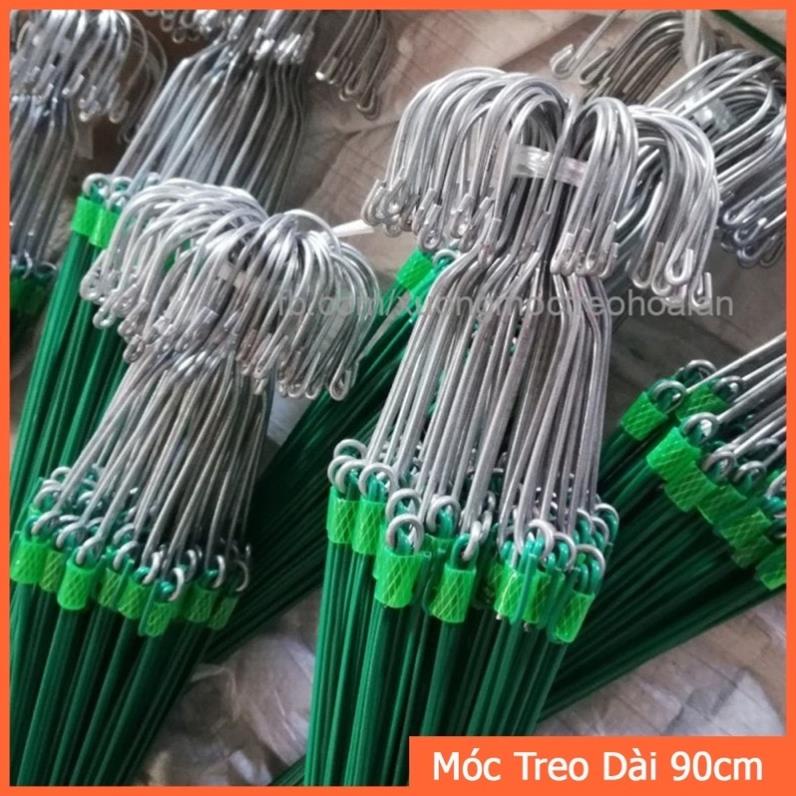 móc bọc nhựa treo lan 90cm