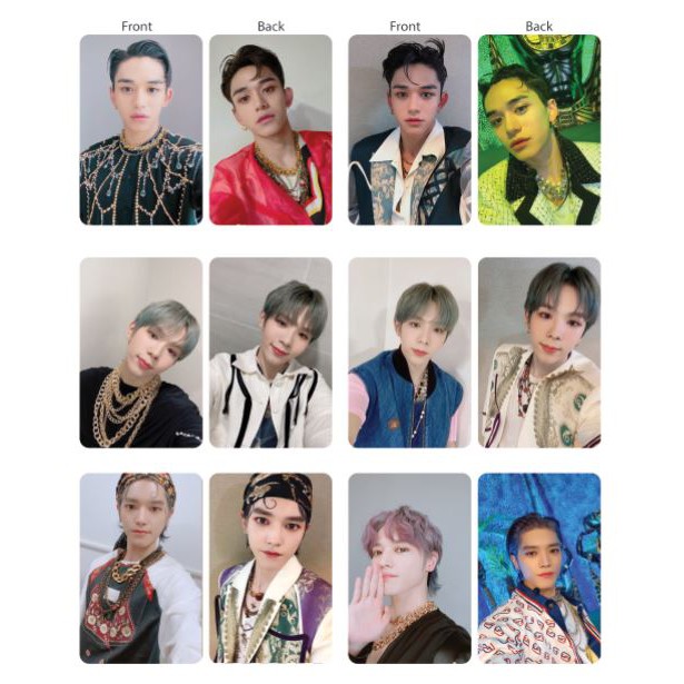 Set 14 thẻ card nhựa NCT 2020 - Make A Wish (Birthday Song) selfie