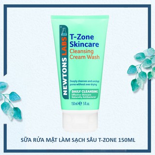 [CHÍNH HÃNG UK] Sữa Rửa Mặt Làm Sạch Sâu T-Zone Skincare Cleansing Cream Wash Daily Cleansing 150ml