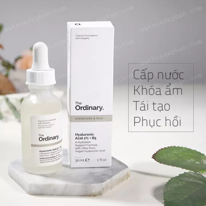 Serum The Ordinary Hyaluronic Acid 2% B5 Bổ Sung Nước Cấp Ẩm Phục Hồi Da