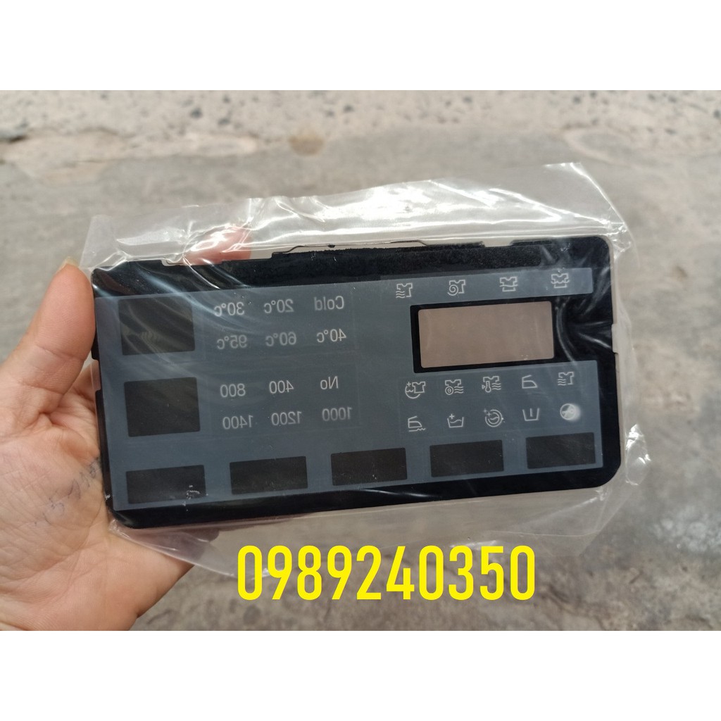 Mặt phím bấm cảm ứng máy giặt LG cửa ngang