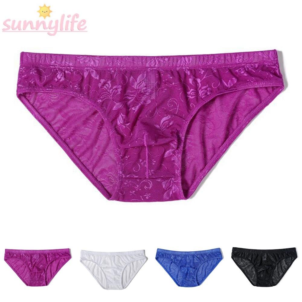 Quần lót Boxer MO XXL mềm mại phối ren thoải mái 2021