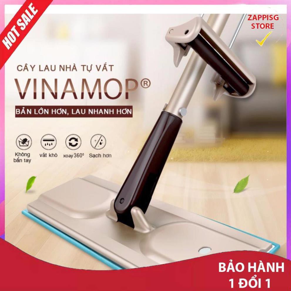 Cây lau nhà thông minh tự vắt,Chổi lau nhà tự vắt Spin Mop  - Bảo hành 1 đổi 1