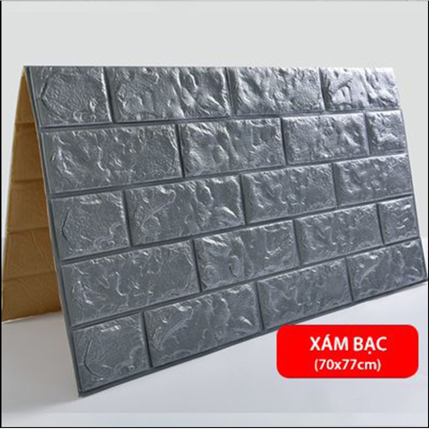 [Miền Nam] TẤM XỐP DÁN TƯỜNG 3D GIẢ GẠCH CHỐNG ẨM DÀY 3,5MM | BigBuy360 - bigbuy360.vn