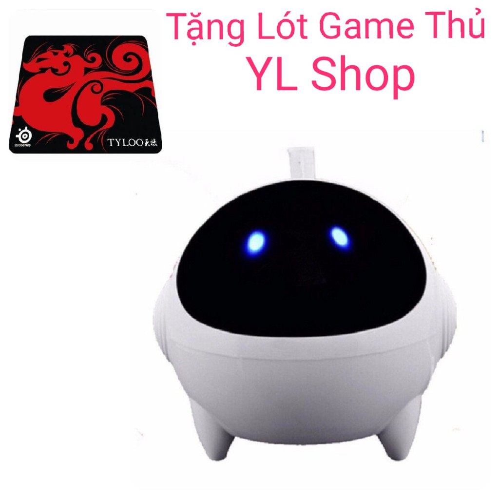 LOA VI TÍNH LOA ĐỂ BÀN KIỂU DÁNG ROBOT PHI HÀNH GIA TUYỆT ĐẸP ÂM THANH CỰC CHẤT TẶNG LÓT GAME THỦ