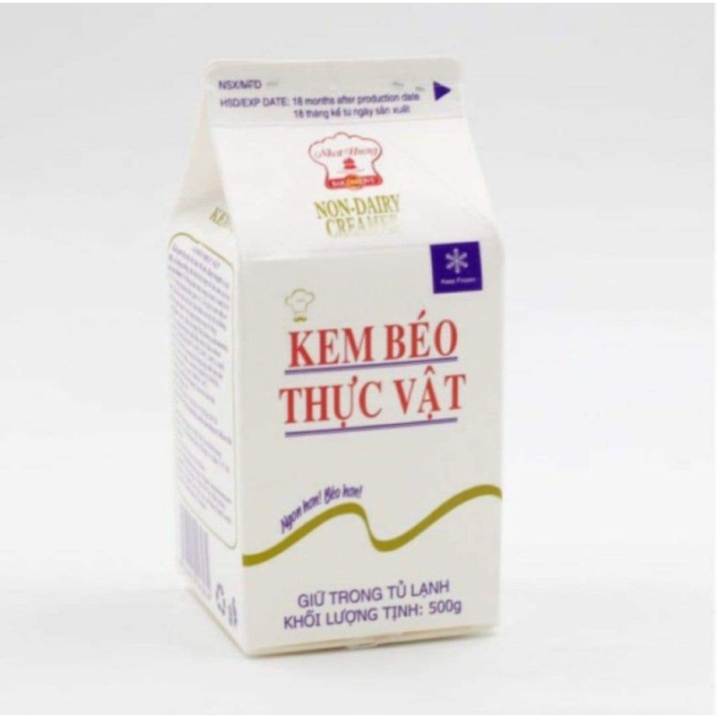 Kem béo thực vật 500g