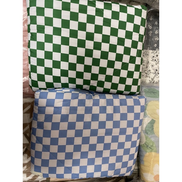 Set Chăn Ga Cotton Tc Chăn Chần Bông Mỏng, Chất Liệu Vải Mềm (shinbedding)