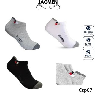 Tất vớ nam cổ ngắn Bizmen kháng khuẩn khử mùi ôm chân Csp07