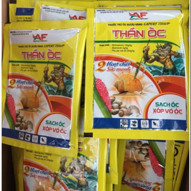 Thuốc diệt ốc sên, bươu vàng