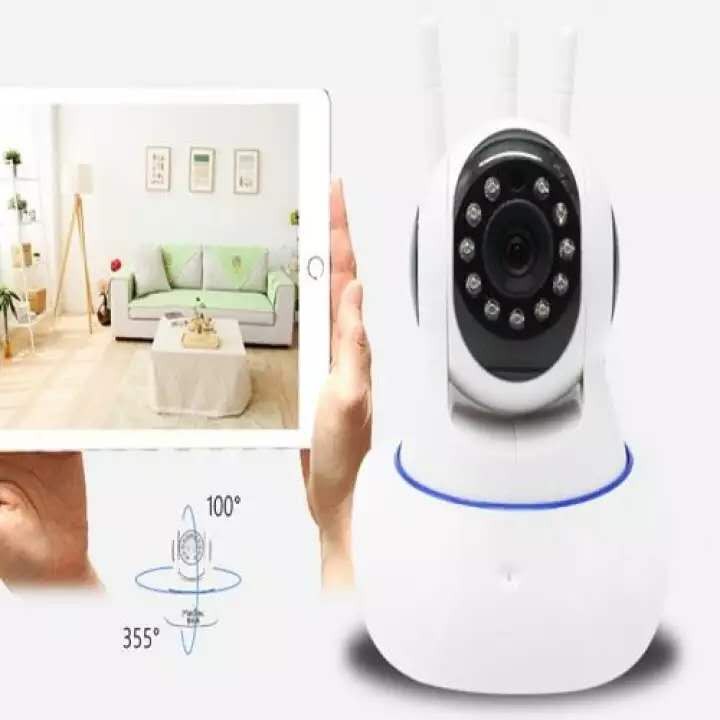 Camera YOOSEE WIFI IP XOAY 360 ĐỘ 3 RÂU 1080P NEW khe thẻ nhớ trên đầu camera | BigBuy360 - bigbuy360.vn