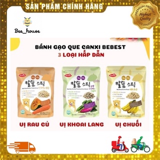 Bánh gạo que Bebest Hàn Quốc dinh dưỡng thơm ngon cho bé 6m+
